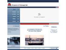 Tablet Screenshot of navigazionedicabotaggio.it